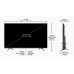 Television: Nu 139 cm (55 inch) Google Series 4K Ultra HD QLED Smart TV LED55QUGNX (Black) 2023 Model